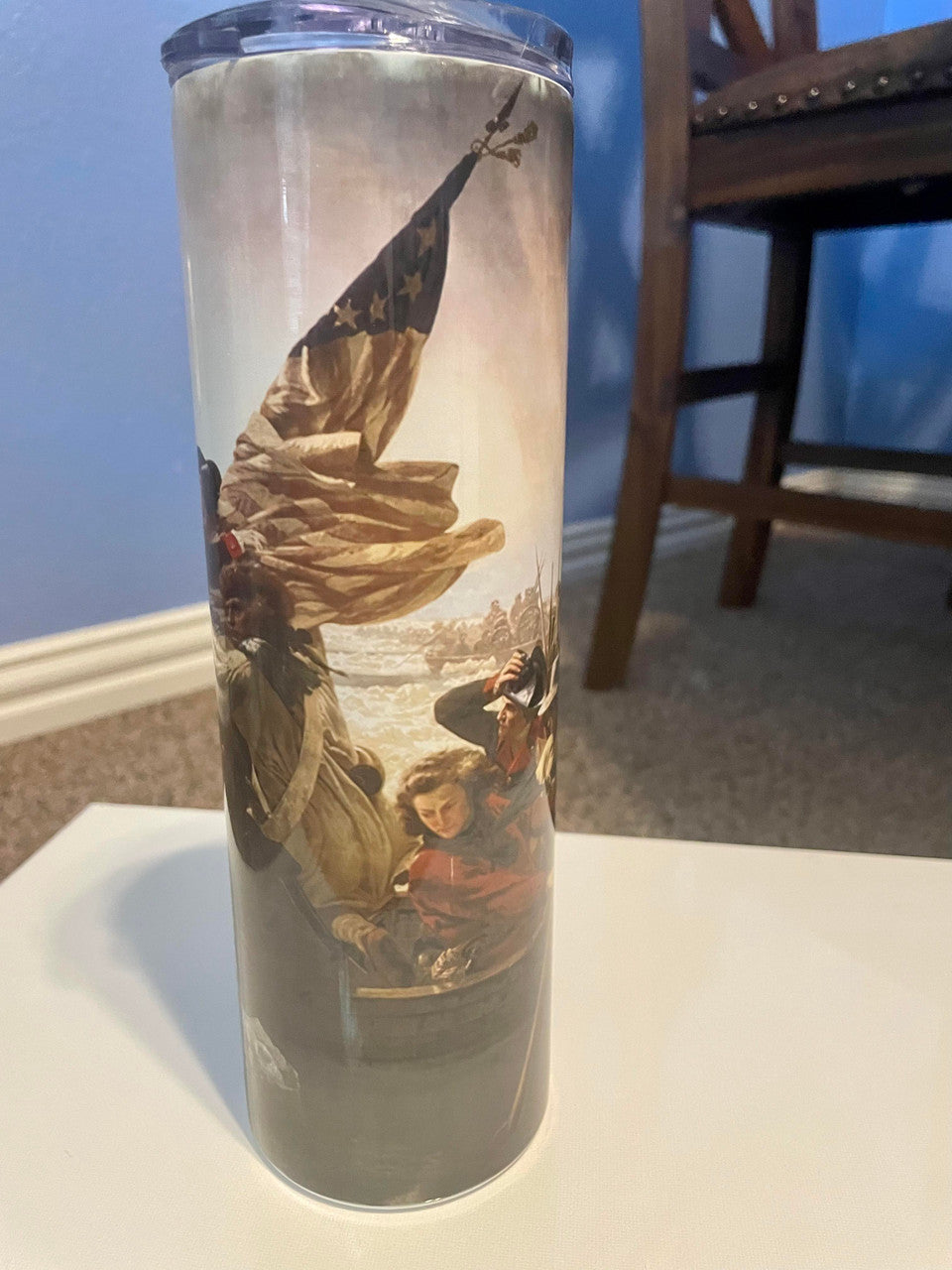 "Crossing the Delaware" Tumbler (20/30)oz.