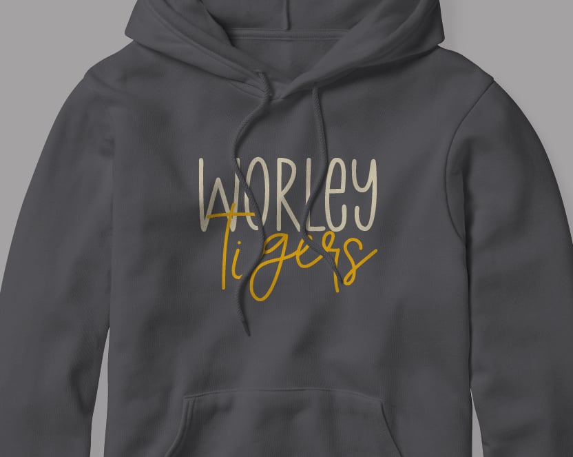 Worley Tigers Scripty (Sweatshirt and Hoodie)