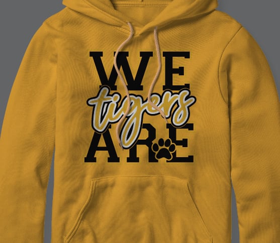 WE ARE Tigers (short, long and hoodie)