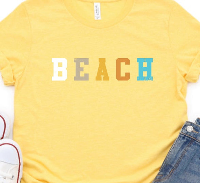 "BEACH" - Unisex T-shirt