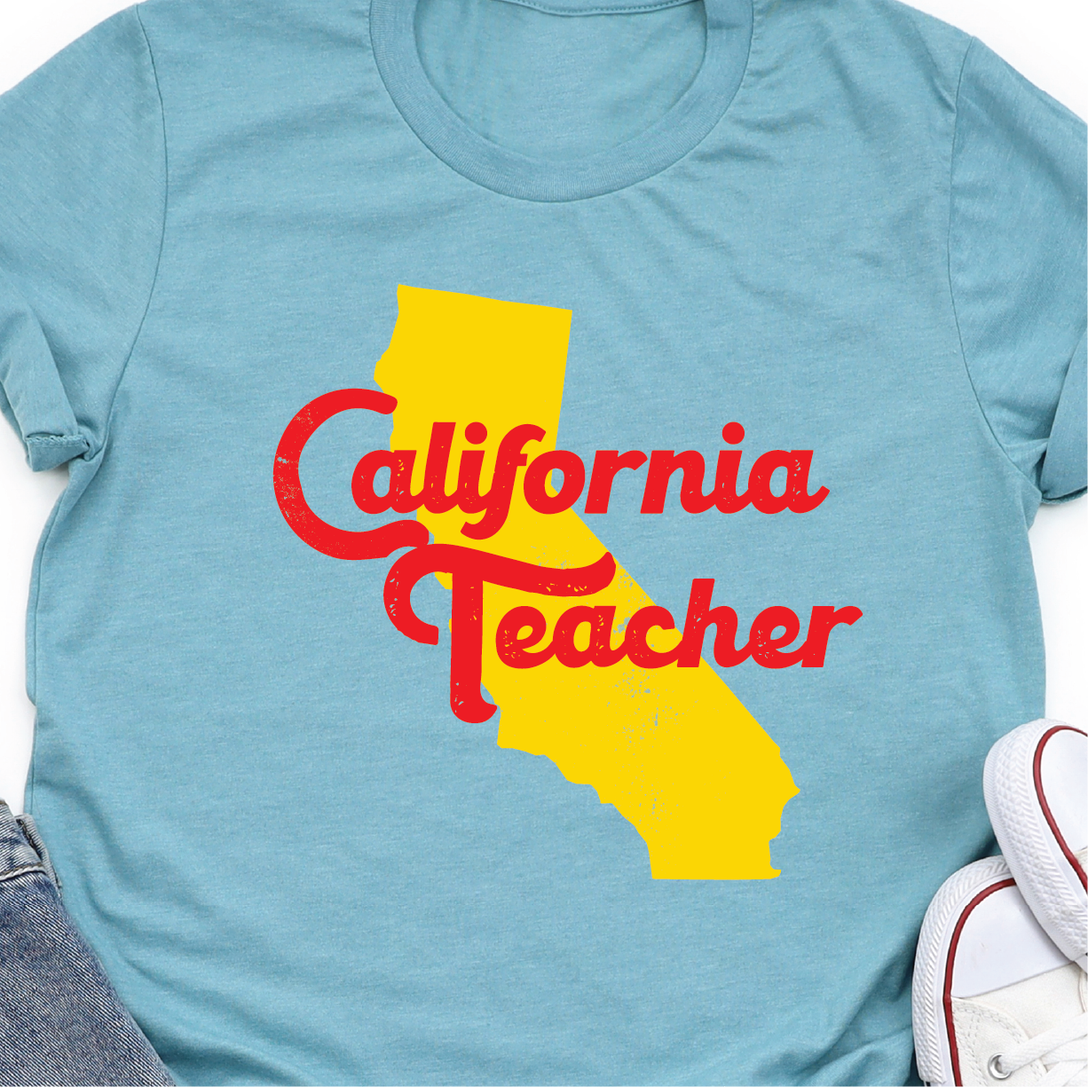"California Teacher" - Unisex T-shirt