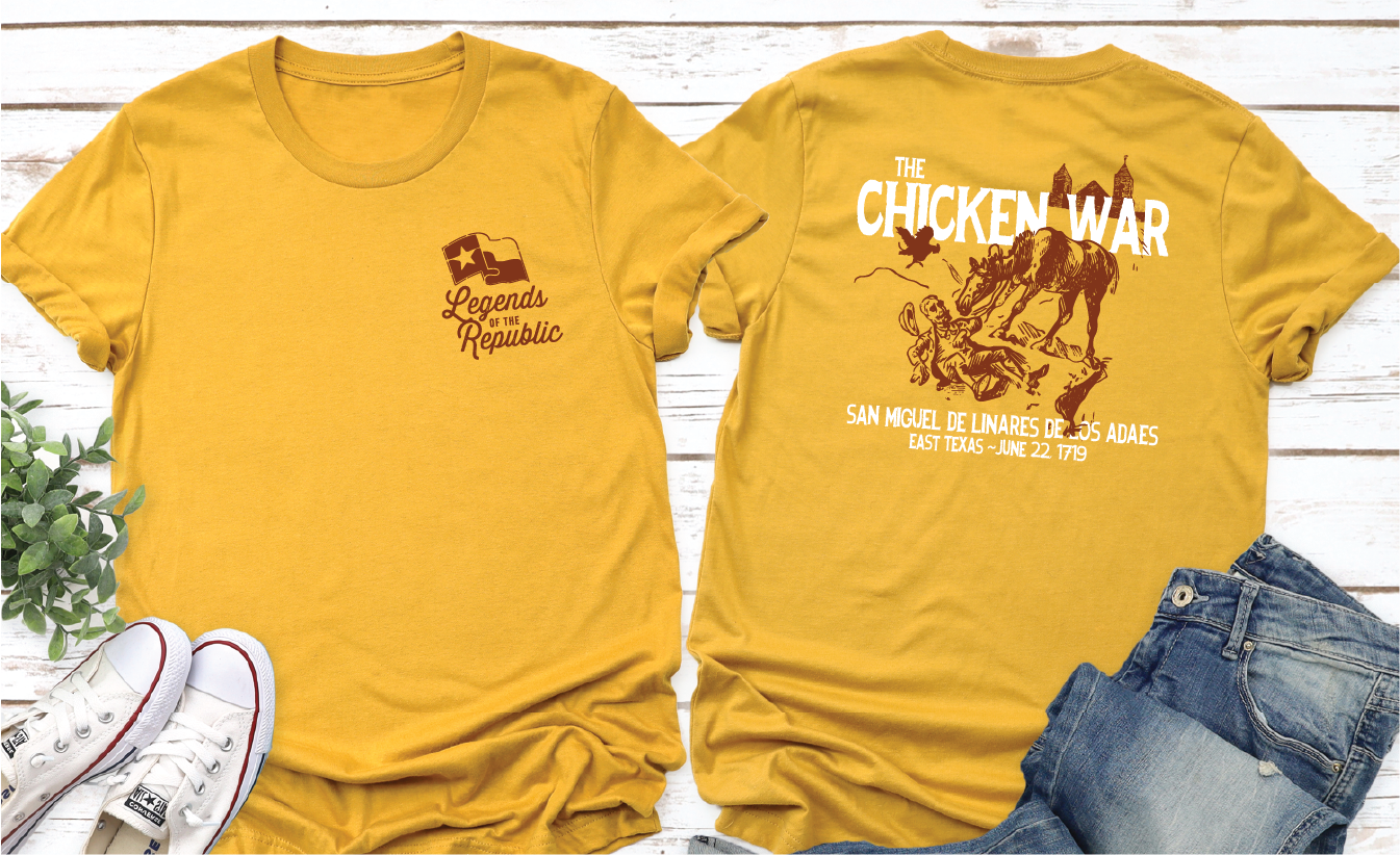 Texas Legends - Chicken War Shirt