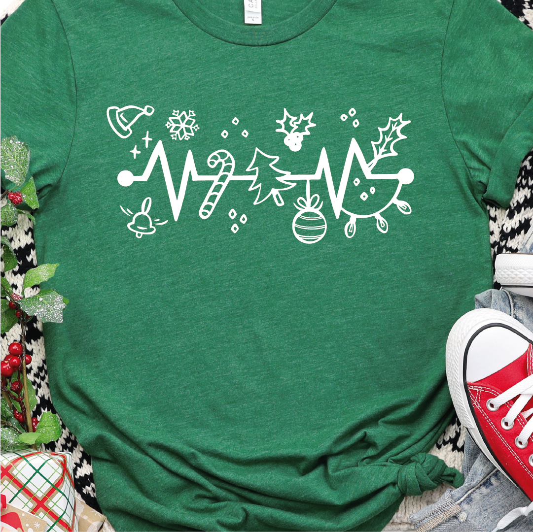 Heartbeat of Christmas - Perfect Christmas Shirt