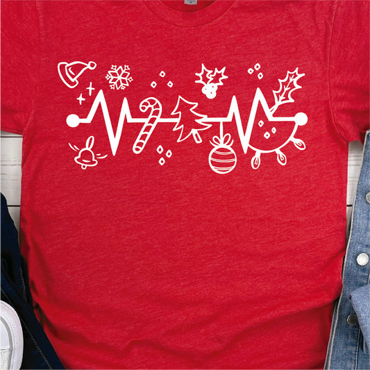 Heartbeat of Christmas - Perfect Christmas Shirt