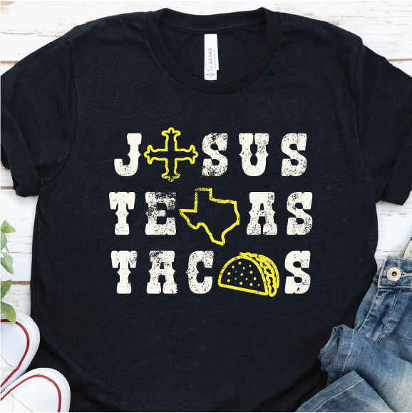 "Jesus Texas Tacos" Unisex Tee