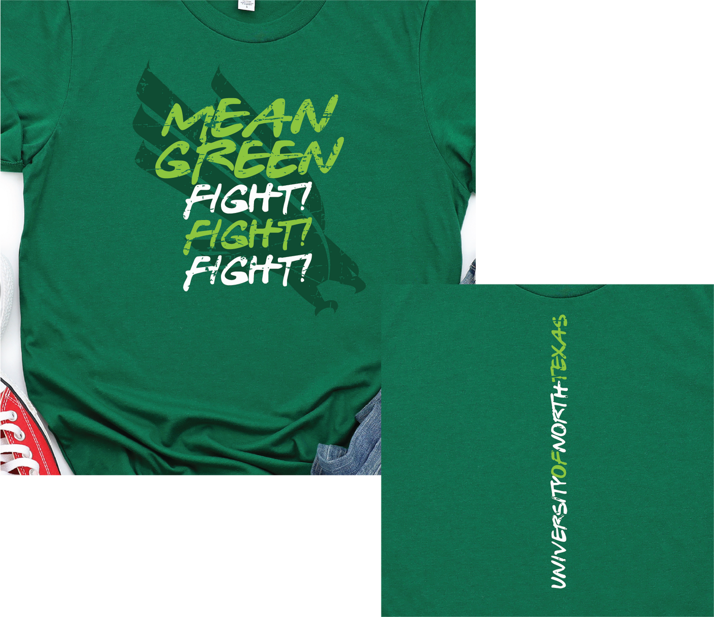 Mean Green - Fight! Fight! Fight! - University of North Texas