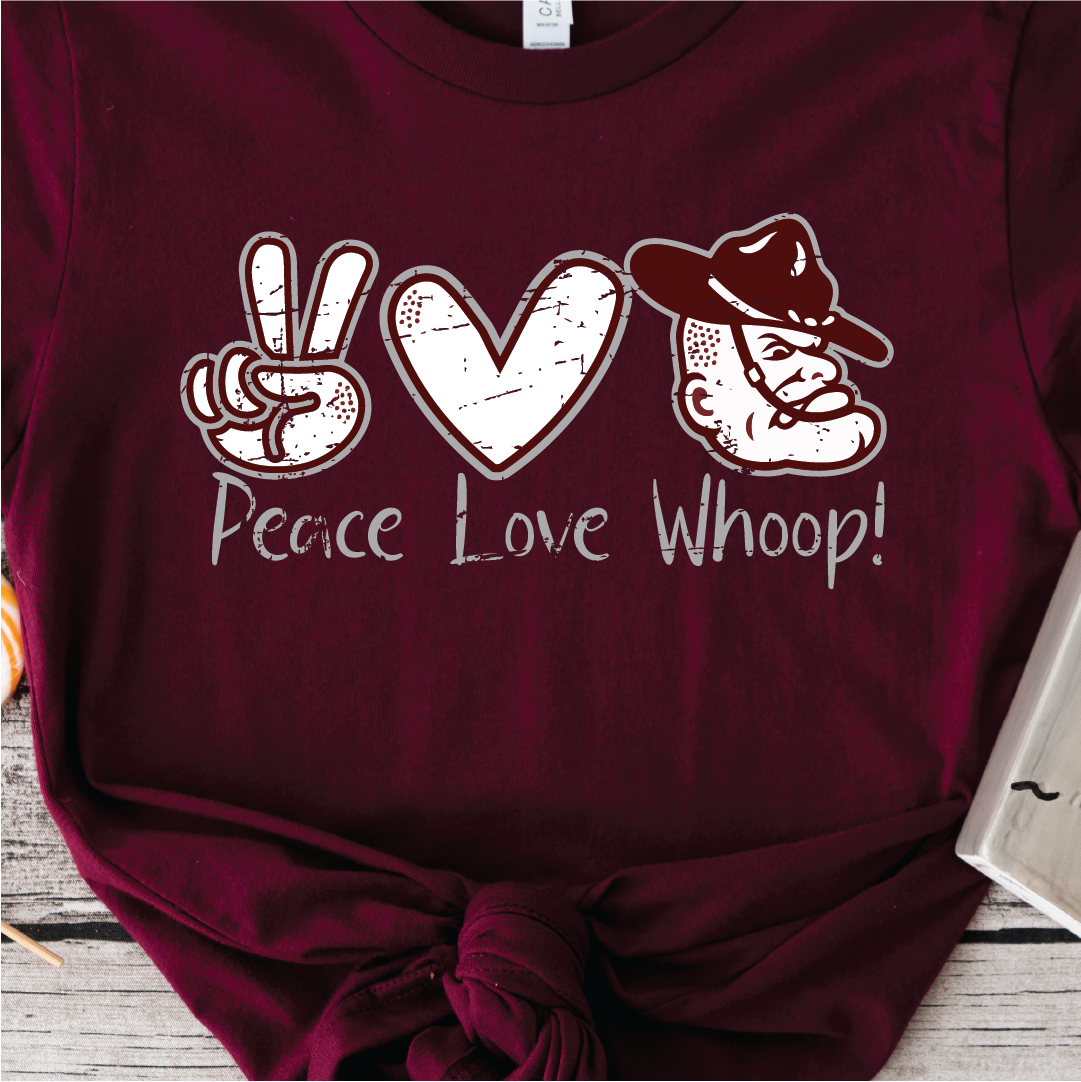 Peace, Love, WHOOP! - Goodbye to texas university