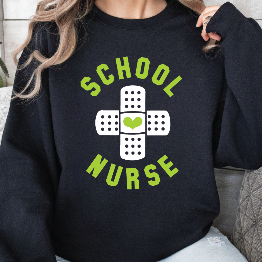 "School Nurse  Cross Band-Aid"