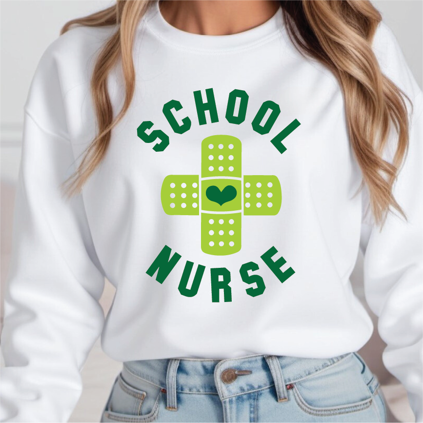 "School Nurse  Cross Band-Aid"