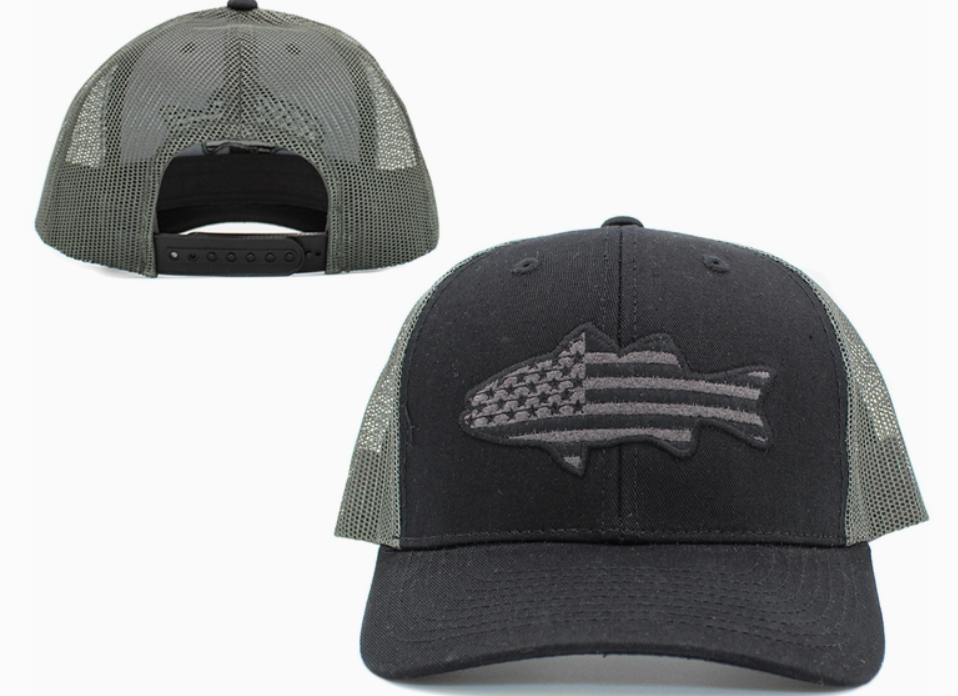 Fish Flag Mesh Back Ballcap