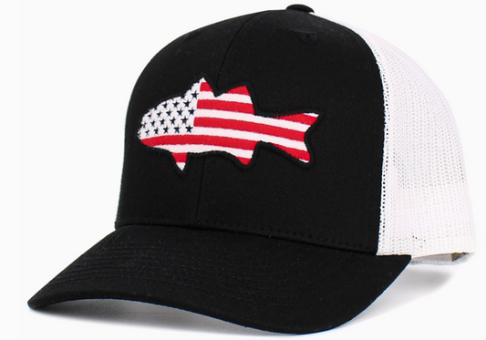 Fish Flag Mesh Back Ballcap