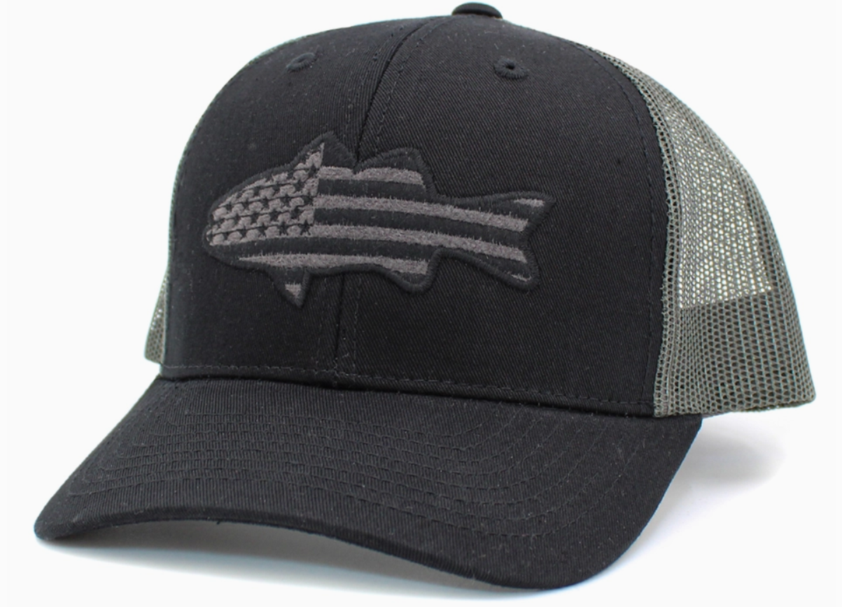 Fish Flag Mesh Back Ballcap