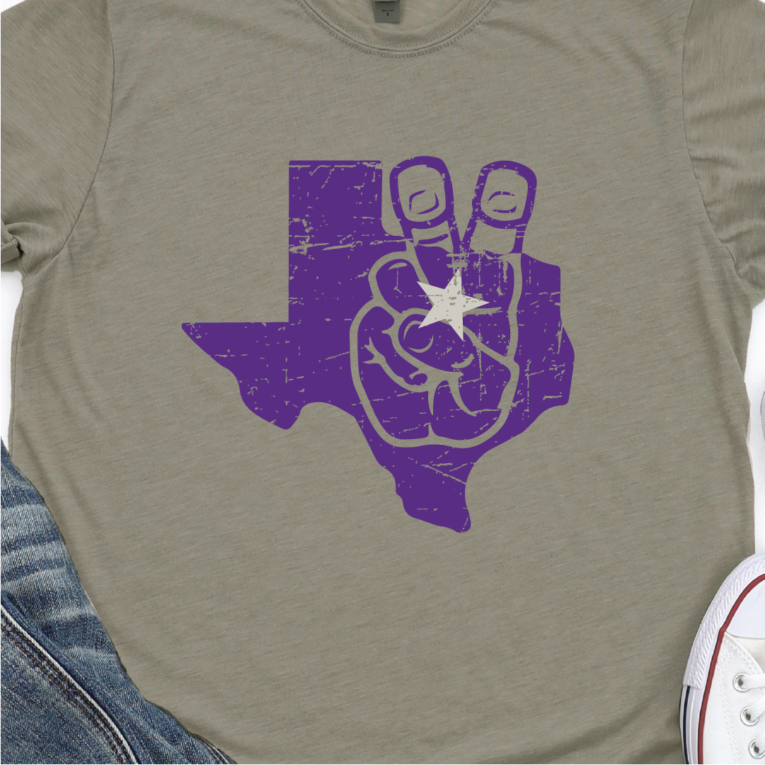 TCU - Horned Frogs in Texas spiritwear