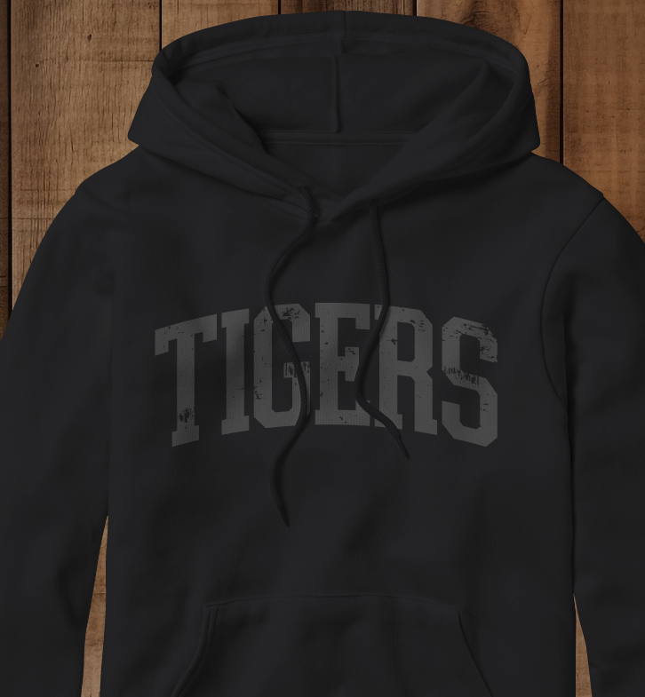 Tigers Block Hoodie