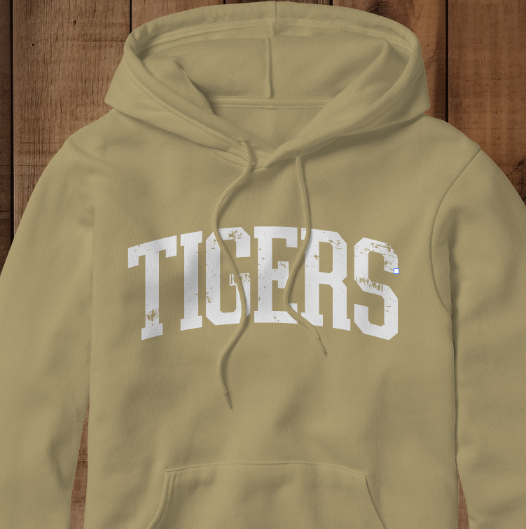 Tigers Block Hoodie