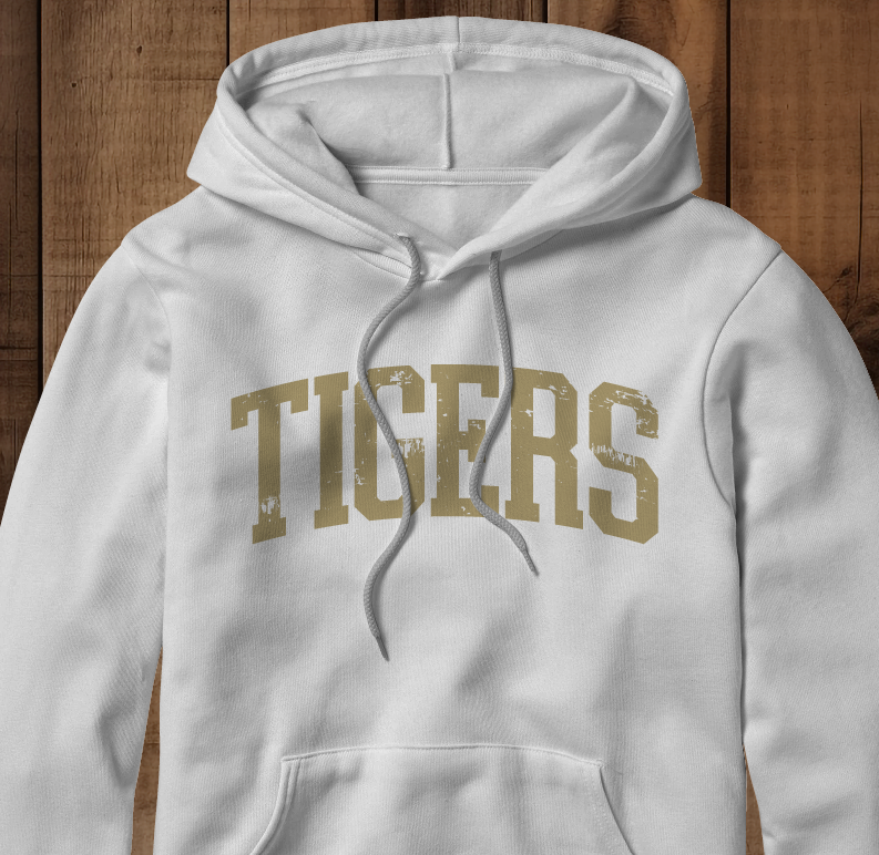 Tigers Block Hoodie