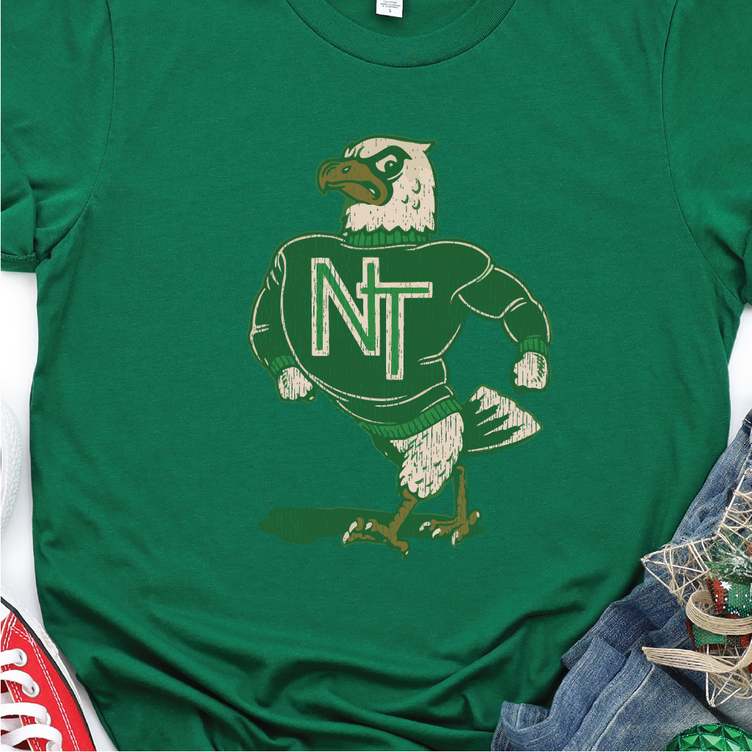 Vintage Scrappy the Eagle - University of North Texas