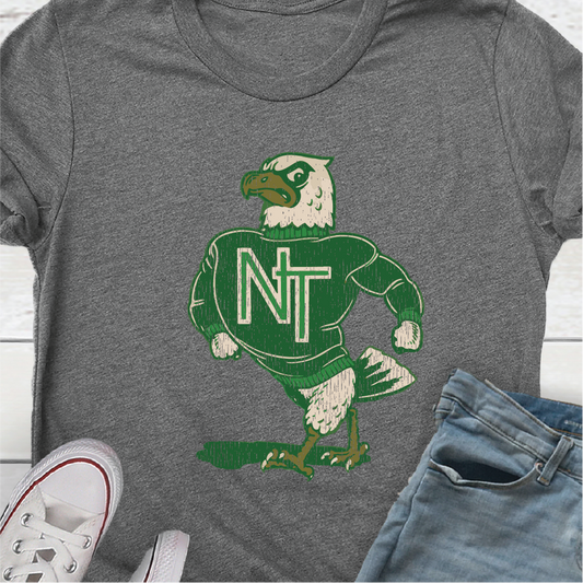 Vintage Scrappy the Eagle - University of North Texas