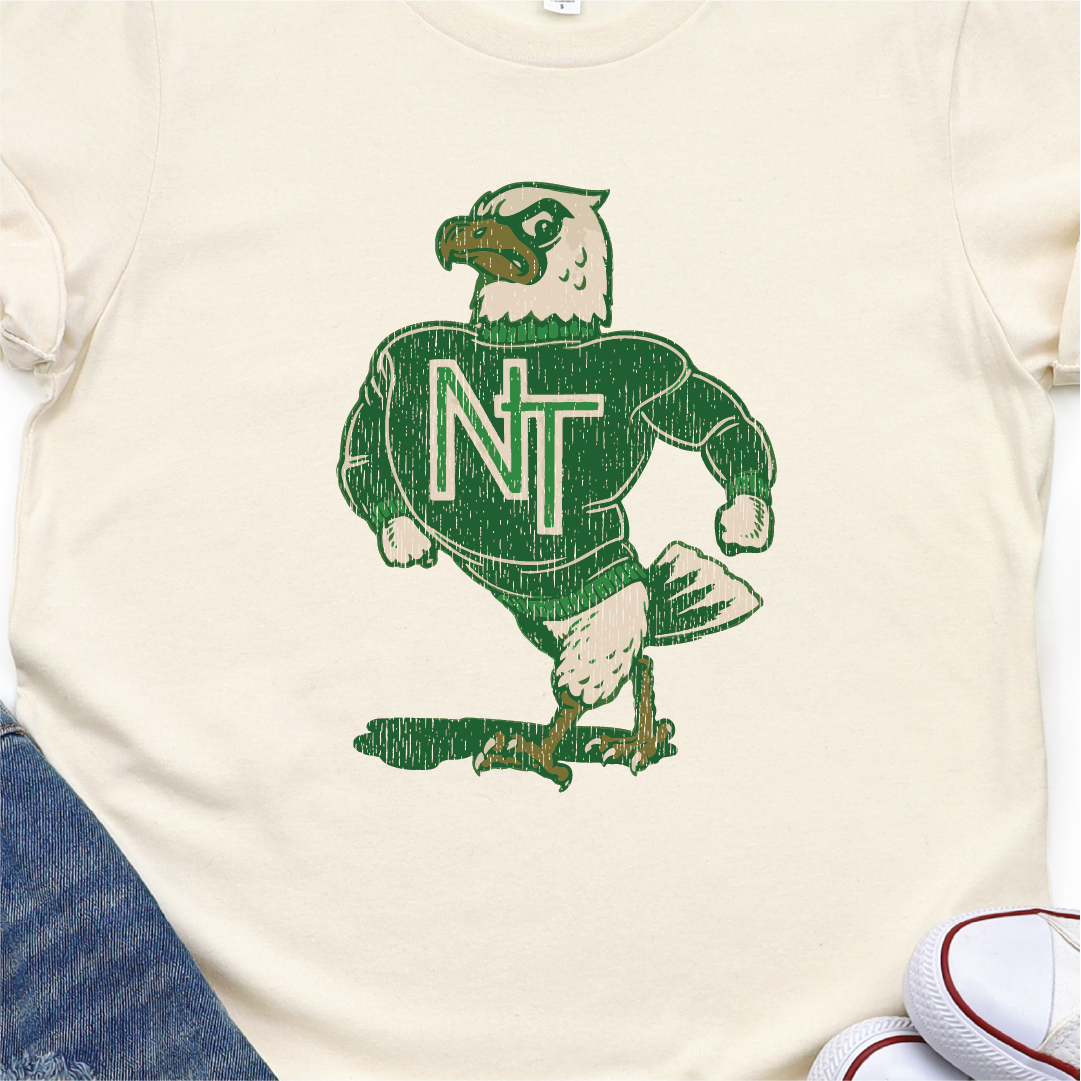 Vintage Scrappy the Eagle - University of North Texas