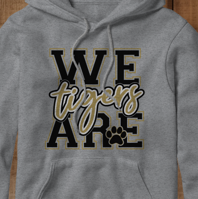 WE ARE Tigers (short, long and hoodie)