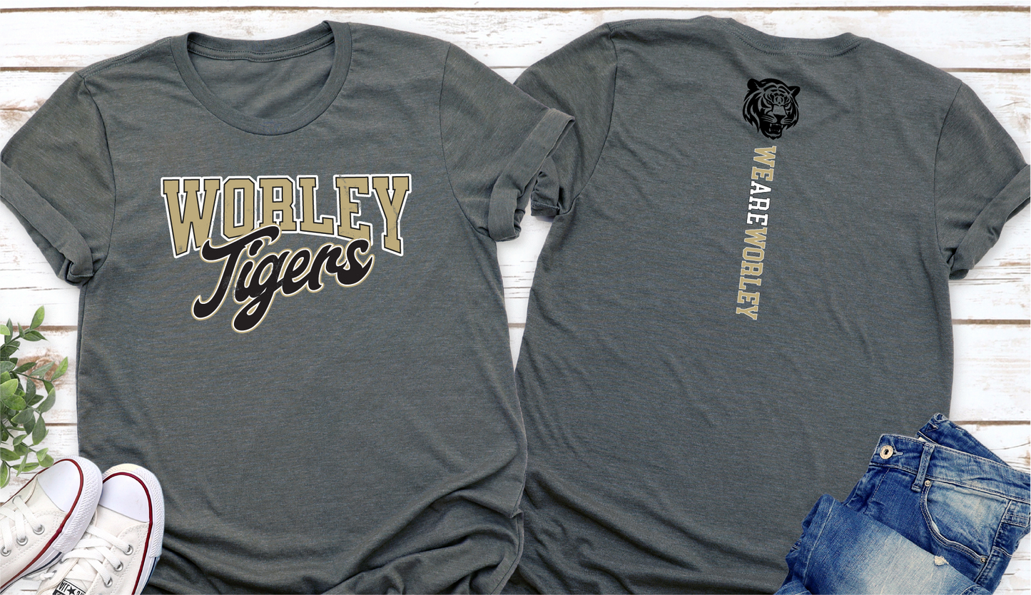 Worley Tigers Arch (Short and Long Sleeve)