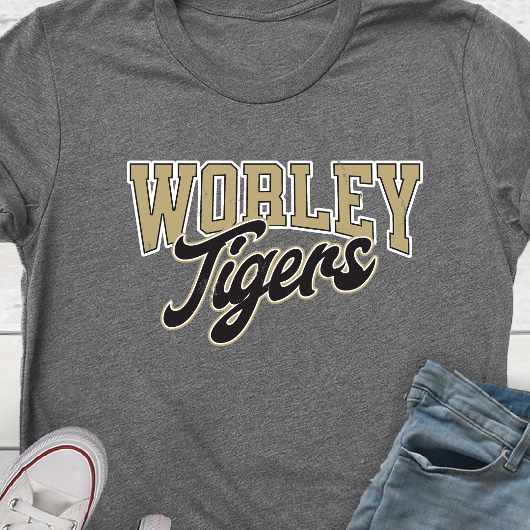 Worley Tigers Arch (Short and Long Sleeve)