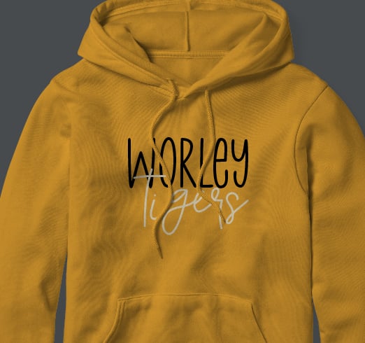 Worley Tigers Scripty (Sweatshirt and Hoodie)